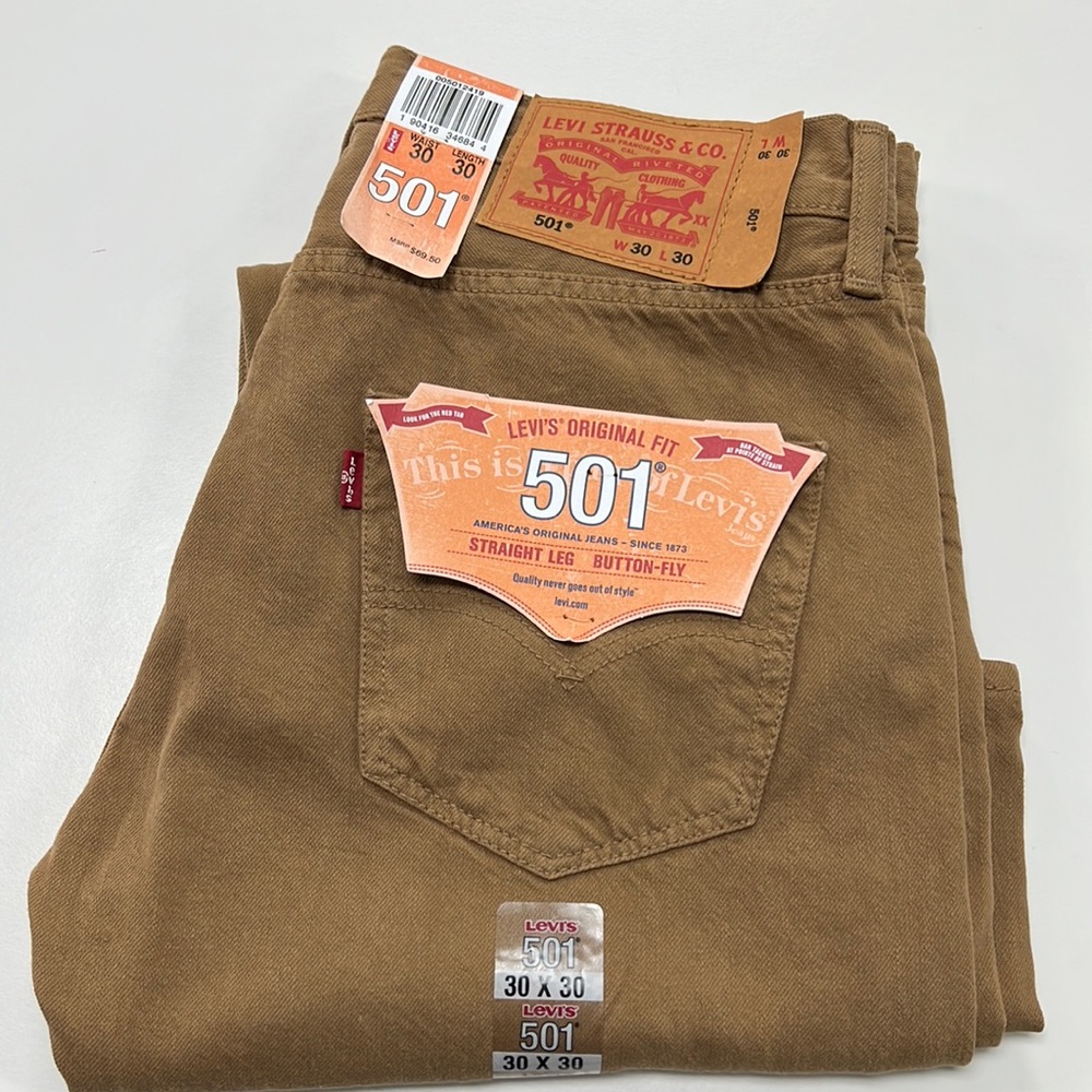 Brand new Levi’s 501 Classic, button fly.